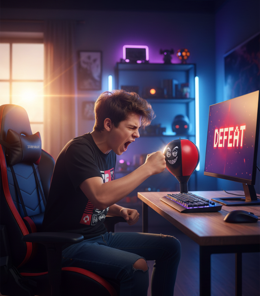Saco de boxeo portatil StressPunch™